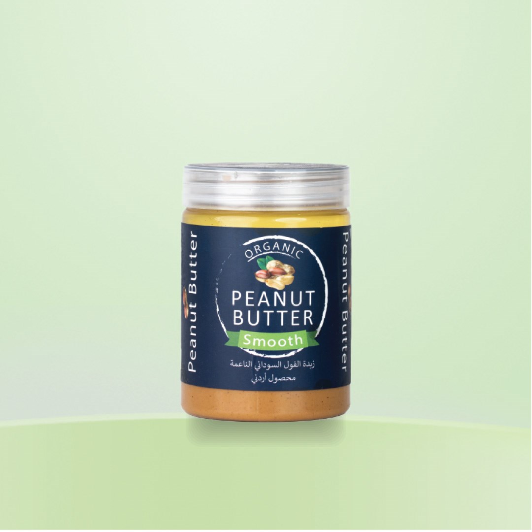 زبدة الفول السوداني الناعمة