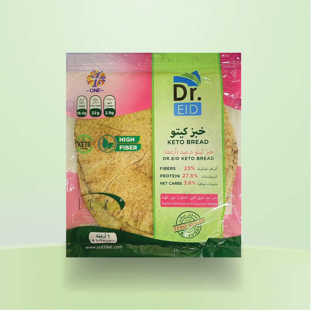 خبز كيتو د.عيد