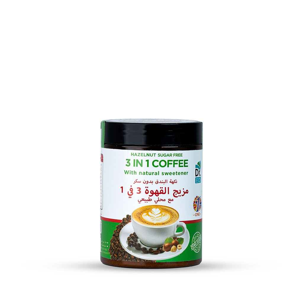 مزيج القهوة 3 في 1 بنكهة البندق