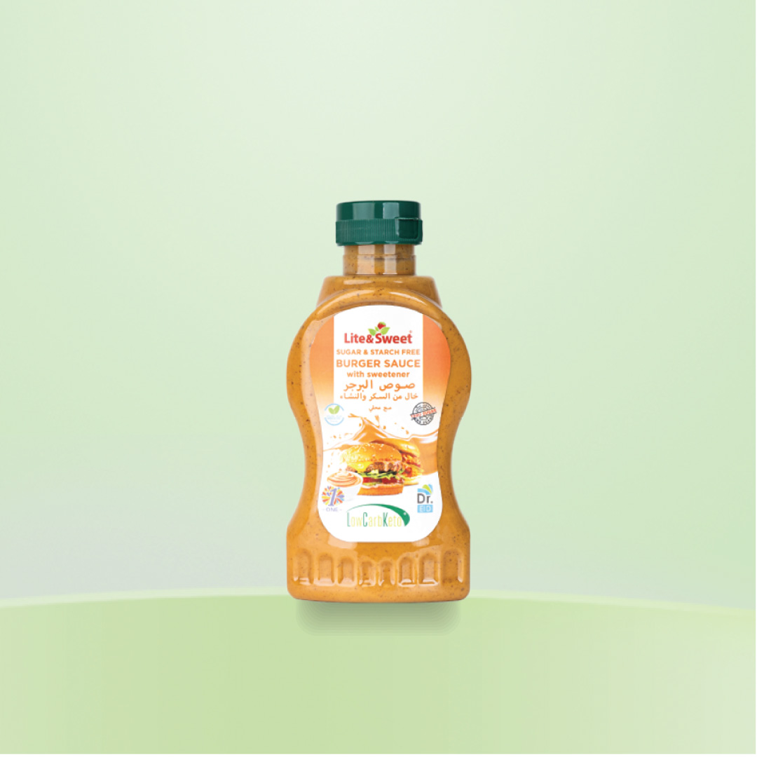 SUGAR FREE BURGER SAUCE with sweetener