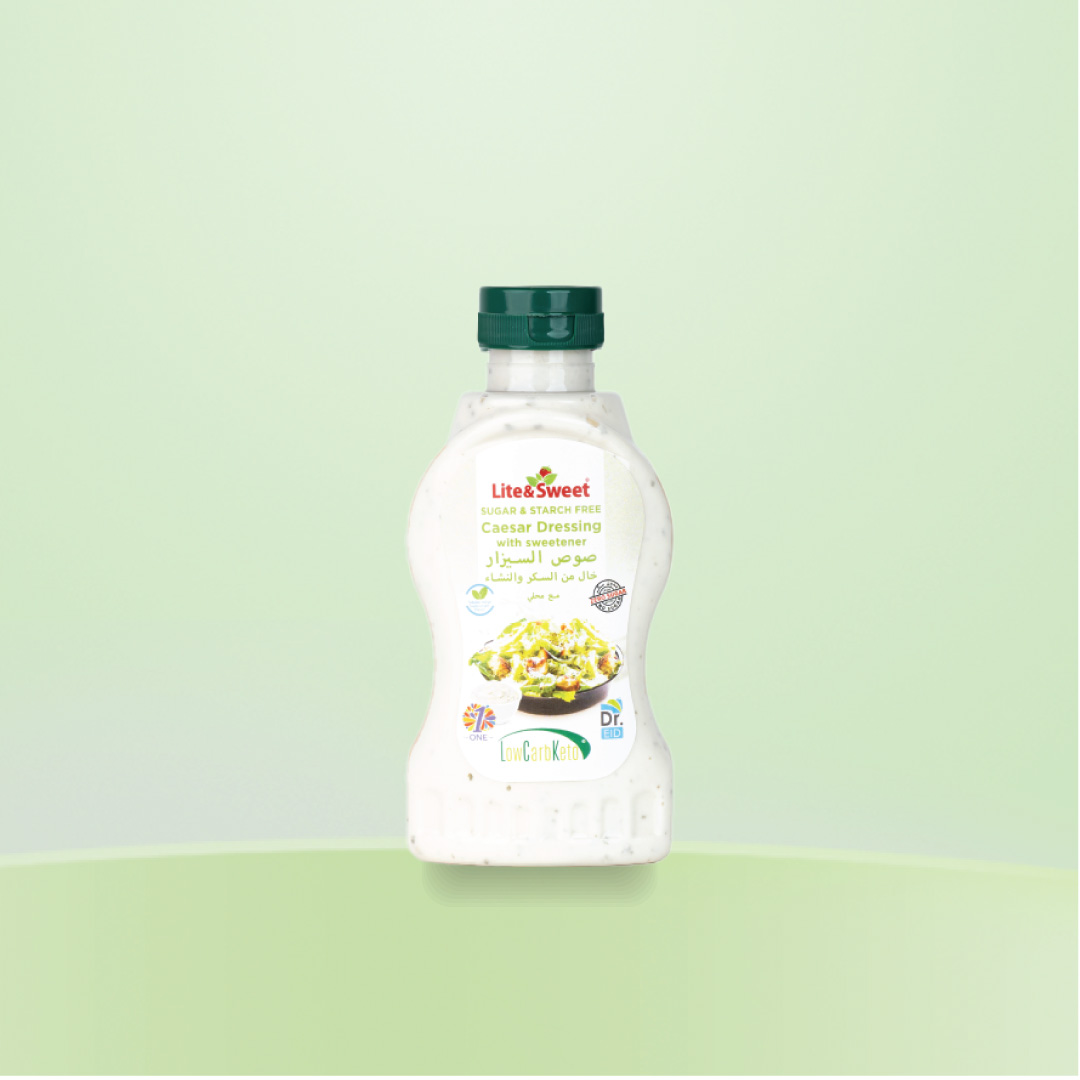 SUGAR FREE Caesar Dressing with sweetener