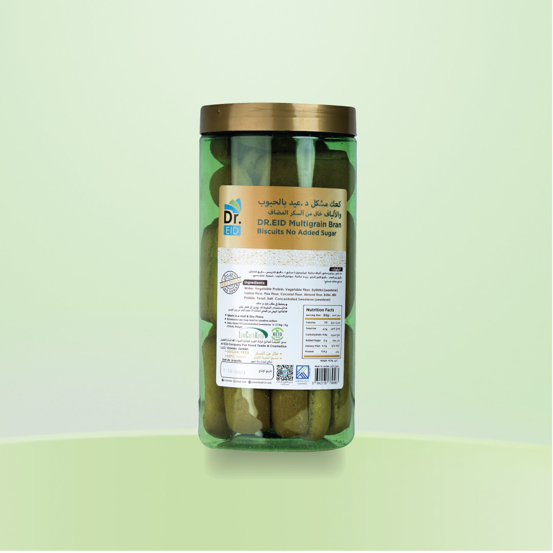 DR.EID MULTIGRAIN BRAN BISCUIT NO ADDED SUGAR