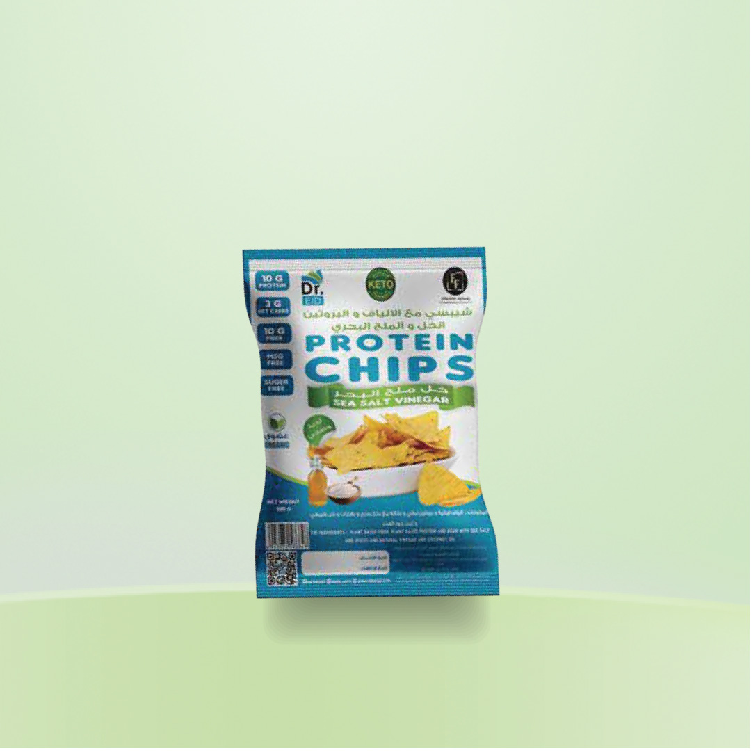 شيبس مع الالياف والبروتين   خل ملح البحر