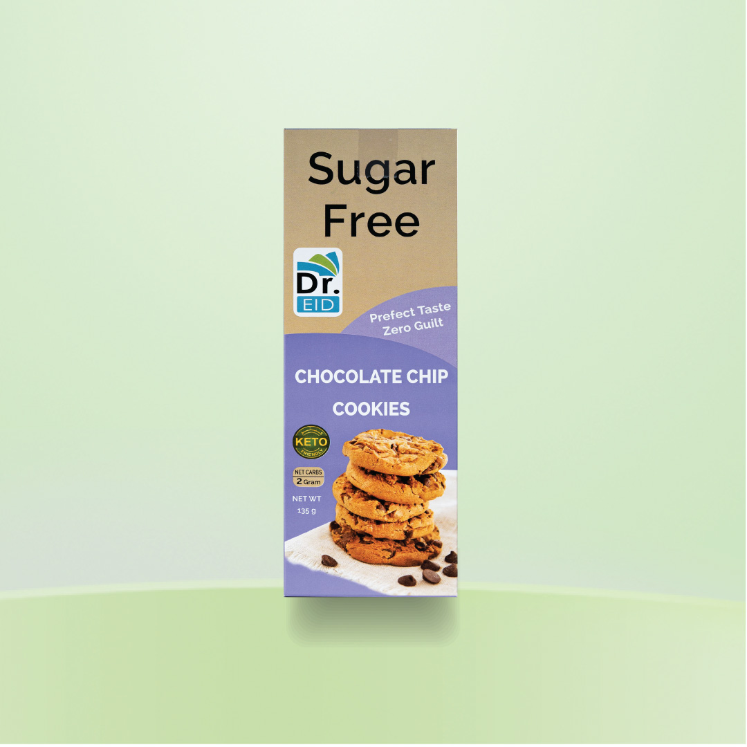 SUGAR FREE CHOCOLATE CHIP COOKIES With Sweetener