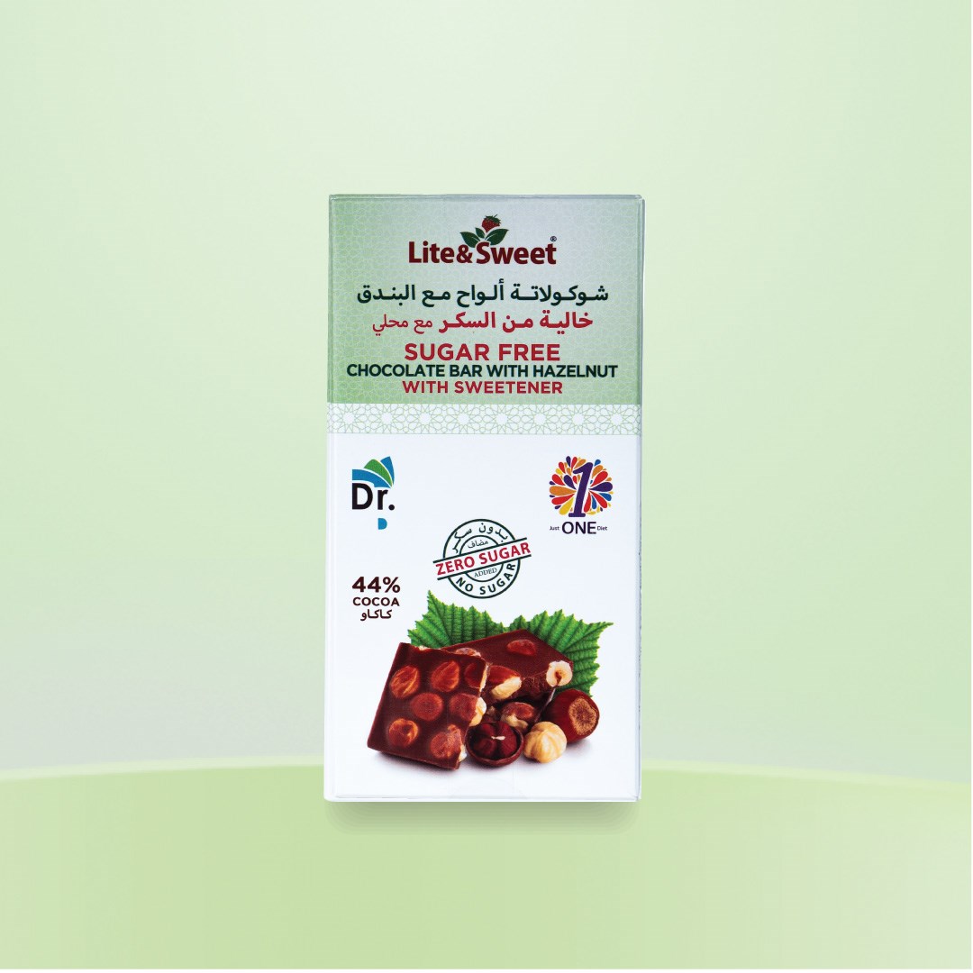 شوكولاته ألواح  بالبندق