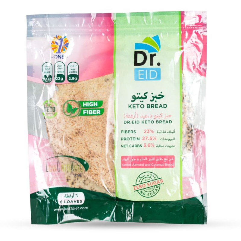 خبز كيتو د.عيد