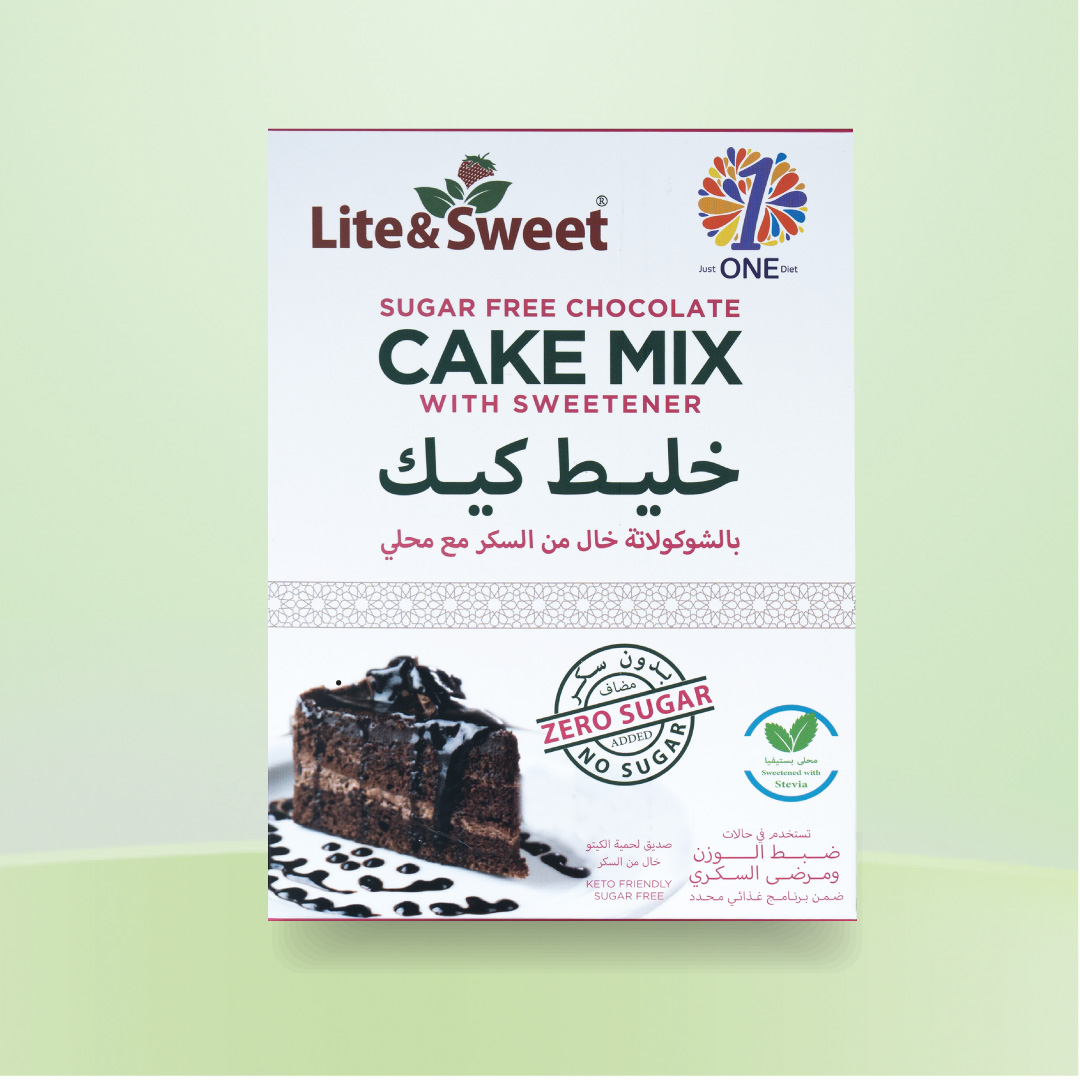 SUGAR FREE CHOCOLATE CAKE MIX With Sweetener (400 Gms)